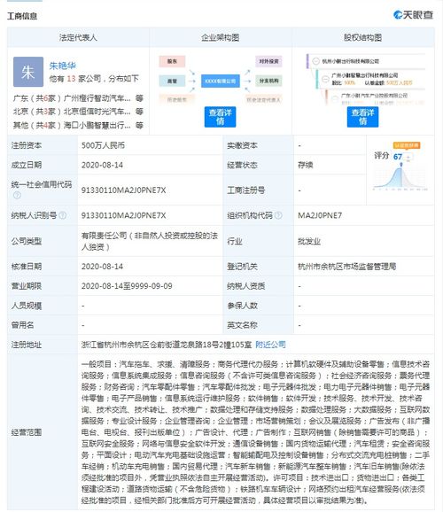 小鵬汽車設(shè)立全資子公司，注冊資本500萬元拓展國內(nèi)貿(mào)易代理業(yè)務(wù)